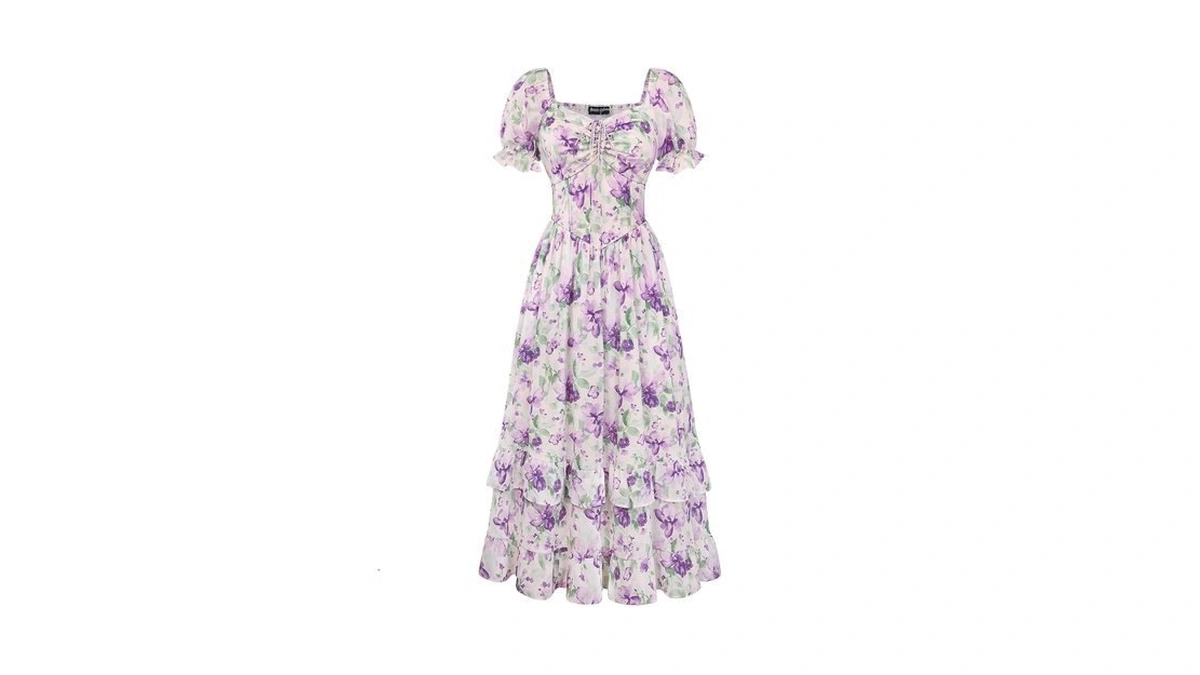 Amazon code: Scarlet Darkness Women Floral Cottagecor