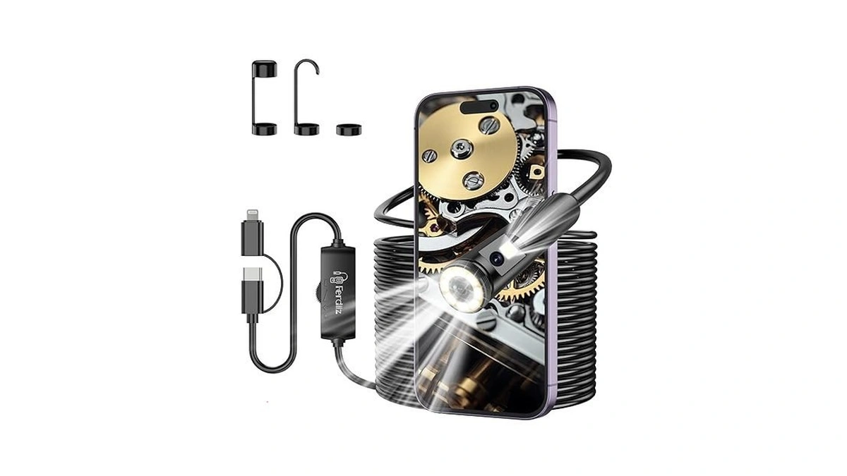 Dual Lens Endoscope Cameras Code Inlf...