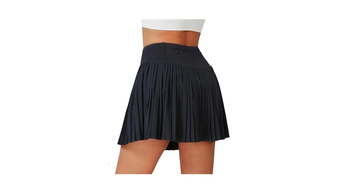 Anivivo Women's Pleated Tennis Skirts - High Waisted Golf Skorts