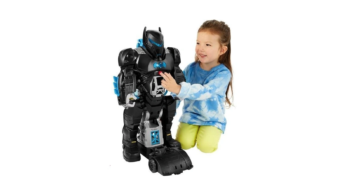 Fisher-price Imaginext Dc Super Friends Batman Toy Bat-tech Batbot Playset