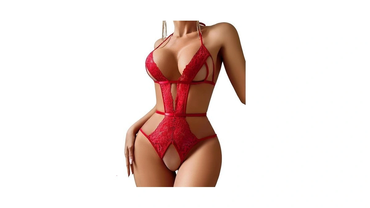Avidlove Floral Lace Bodysuits Code 4...