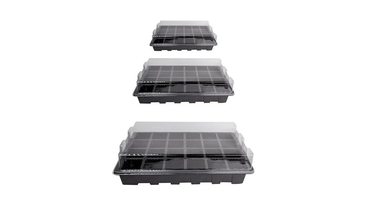 Loveday 10 Pack -240 Cells -24 Grow Trays With Humidity