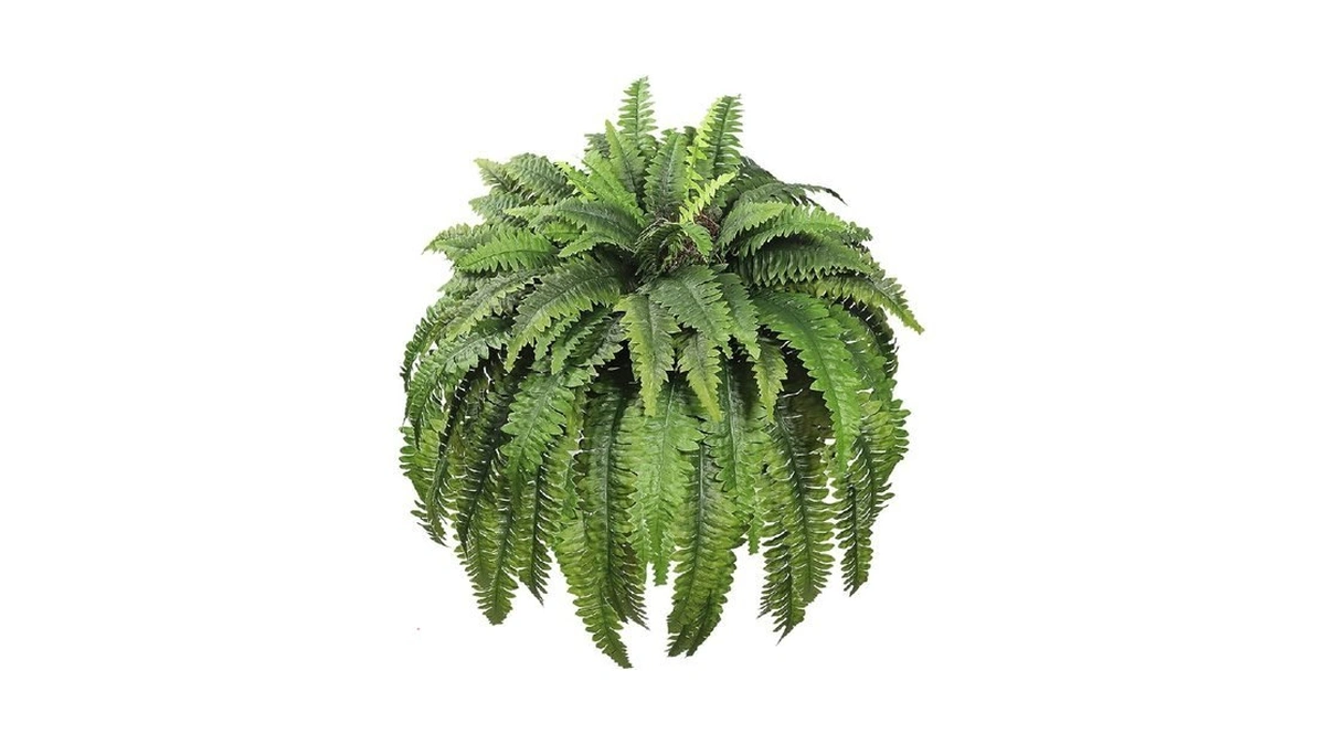 Artificial Ferns For Outdoors 96 Fronds Large Fake Boston Fern