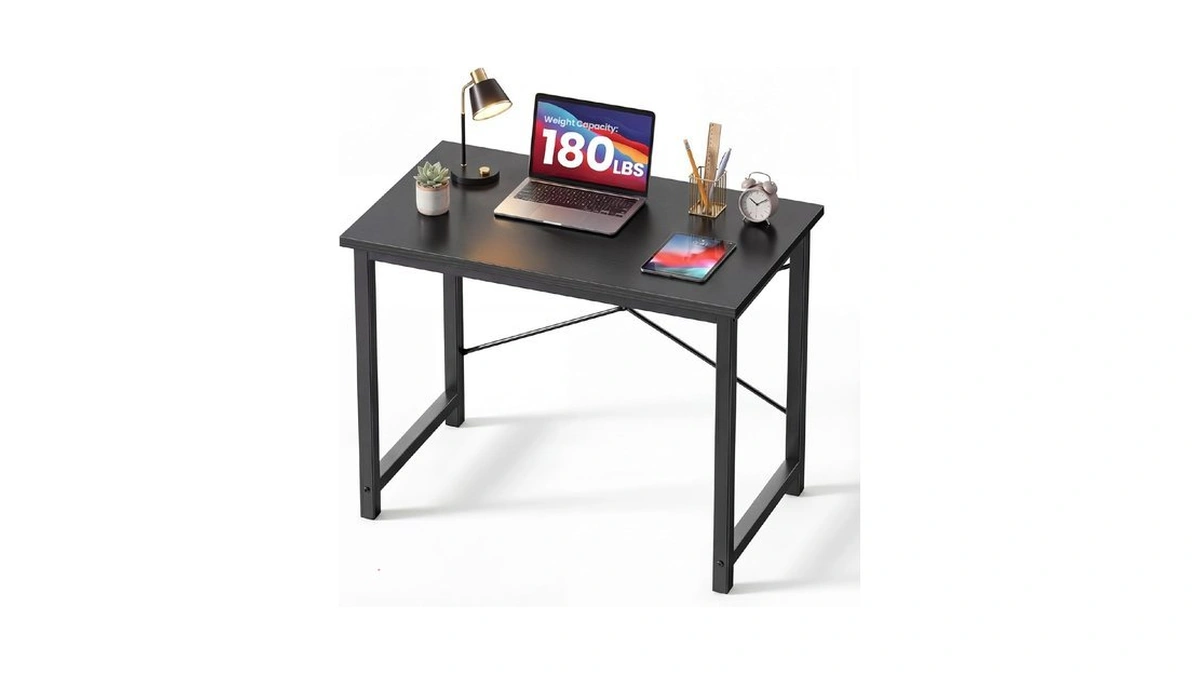 Dumos 31 Inch Small Computer Desk For Home Office, Gaming