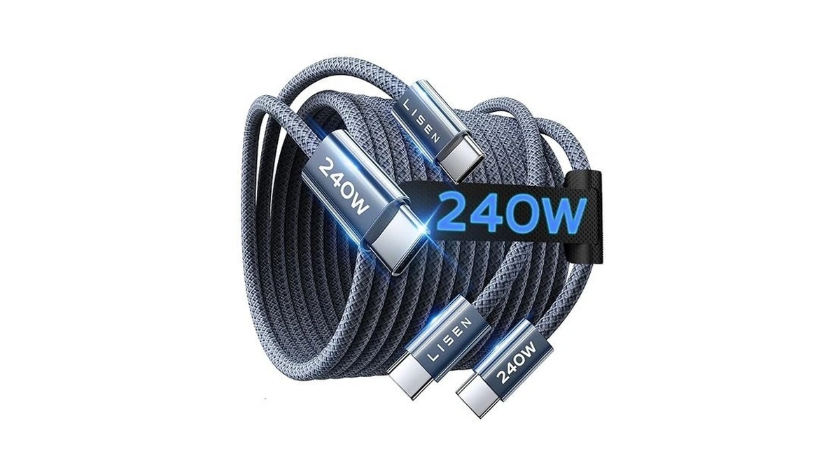 Lisen Usb C To Usb C Cable, 240w C To