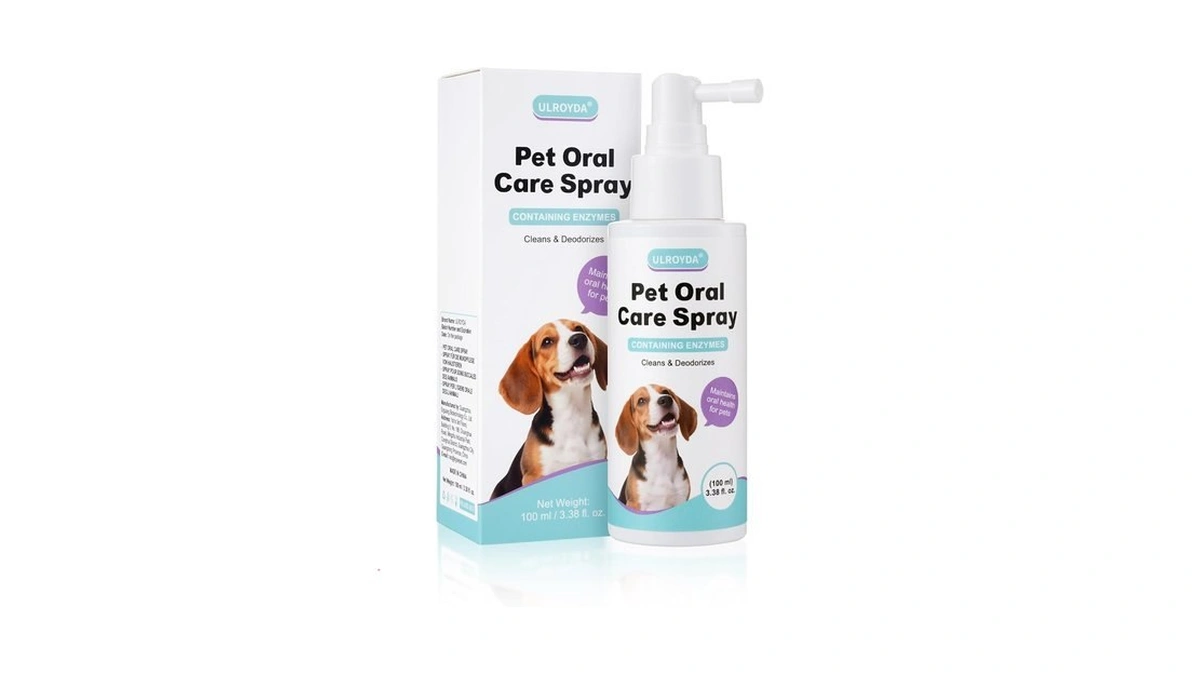 Pet Dental Spray For Dogs & Cats - Fragrance-free Triple