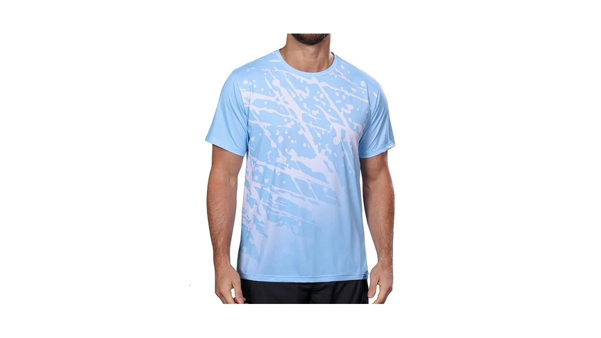 Zeetoo Men's Athletic T-shirts Moisture Wicking Cooling Performance Quick Dry