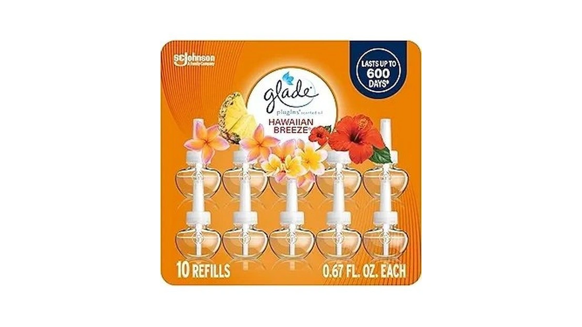 Glade Plugins Refills Air Freshener, Scented And Essential Oils For