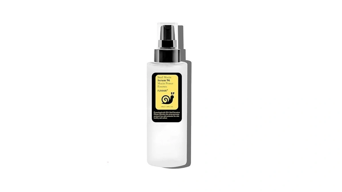 Funnir Snail Mucin 96% Essence 100ml, Hydrating Serum For Face