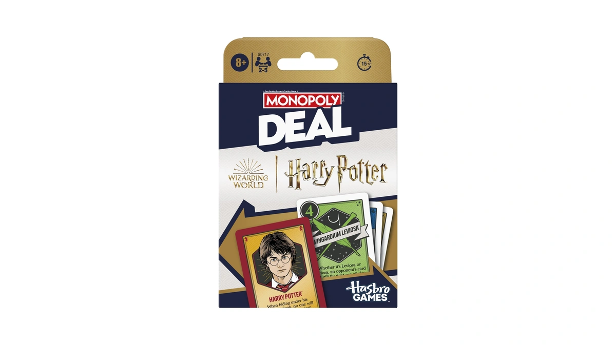 Monopoly Deal: Harry Potter Card Game | Family Games For