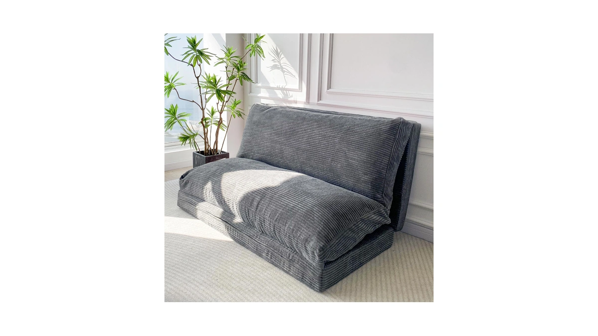 Maxyoyo Folding Sofa Bed, Extra Thick And Long Floor Sofa