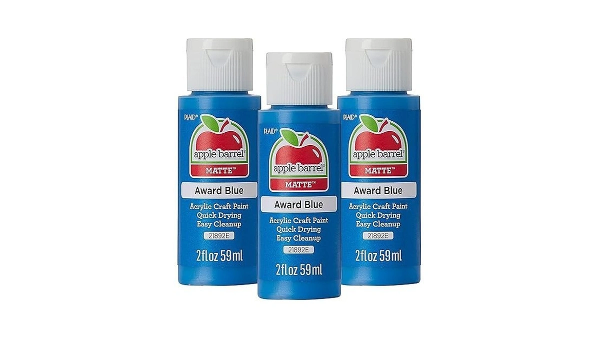 Apple Barrel Acrylic Paint, Award Blue 2 Oz, 21892ea- (pack