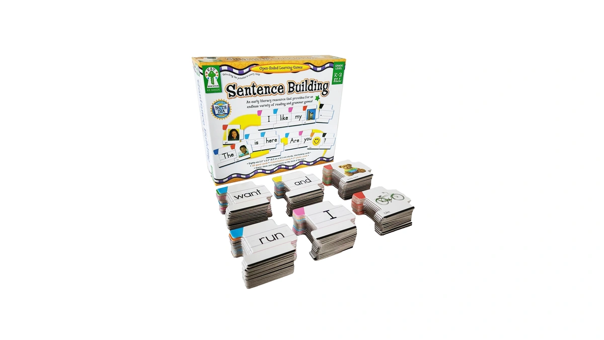 Key Education Sentence Building Game, Phonics Puzzles For Kids Ages