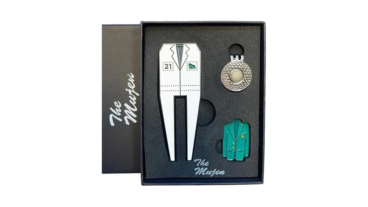 The Mujen Golf Ball Marker, Golf Alignment Ball Marker For