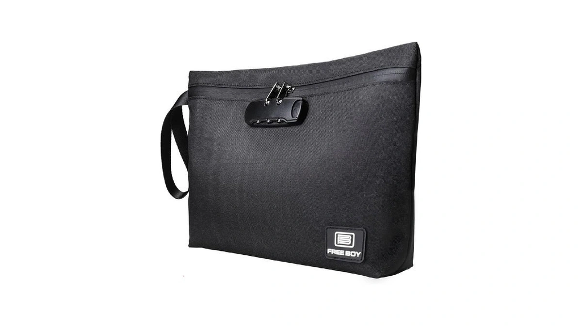 Free Boy 11.8"x8.6"smell Proof Bags,odor Proof Bag With Combination Lock,smell