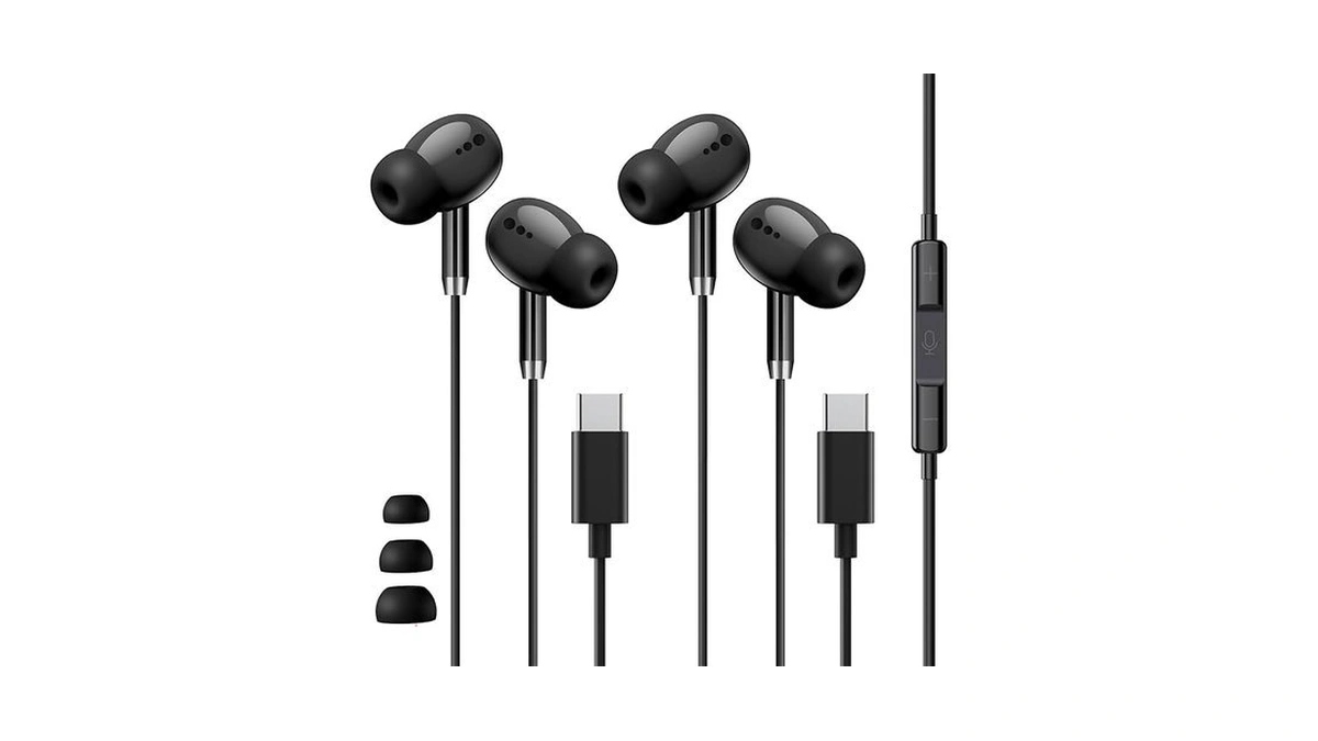 Wired Earbuds Usb C Headphones For Iphone 17 16 15,