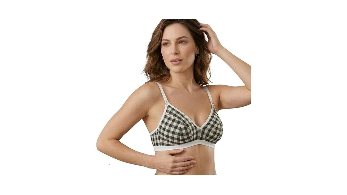 Women’s Non Padded Everyday Bra Lightly Lined Soft Cup Adjustable