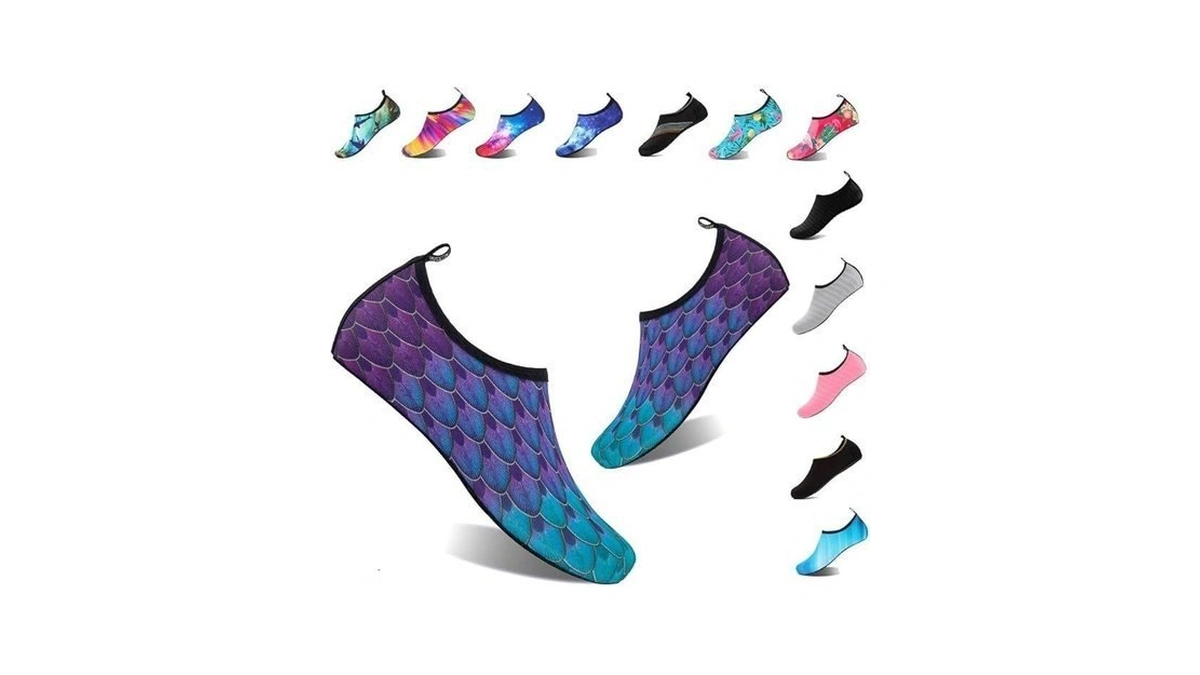 Yalox Water Shoes Women's Men's Outdoor Beach Swimming Aqua Socks