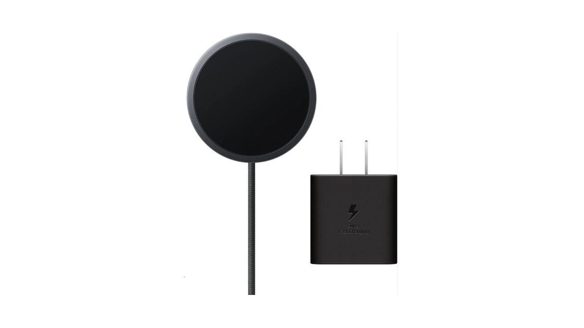 Samsung Galaxy Magnet Wireless Charger With 45w Power Adapter, Cordless