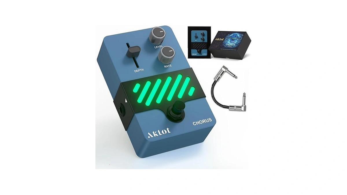 Aklot Chorus Electric Guitar Pedal: Warm Vintage Shimmer To Lush