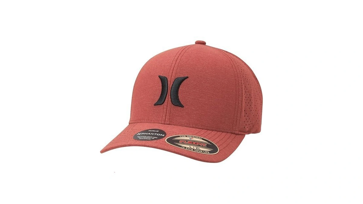 Hurley Men's Caps - Flexfit And Quick-dry Phantom Curved Baseball