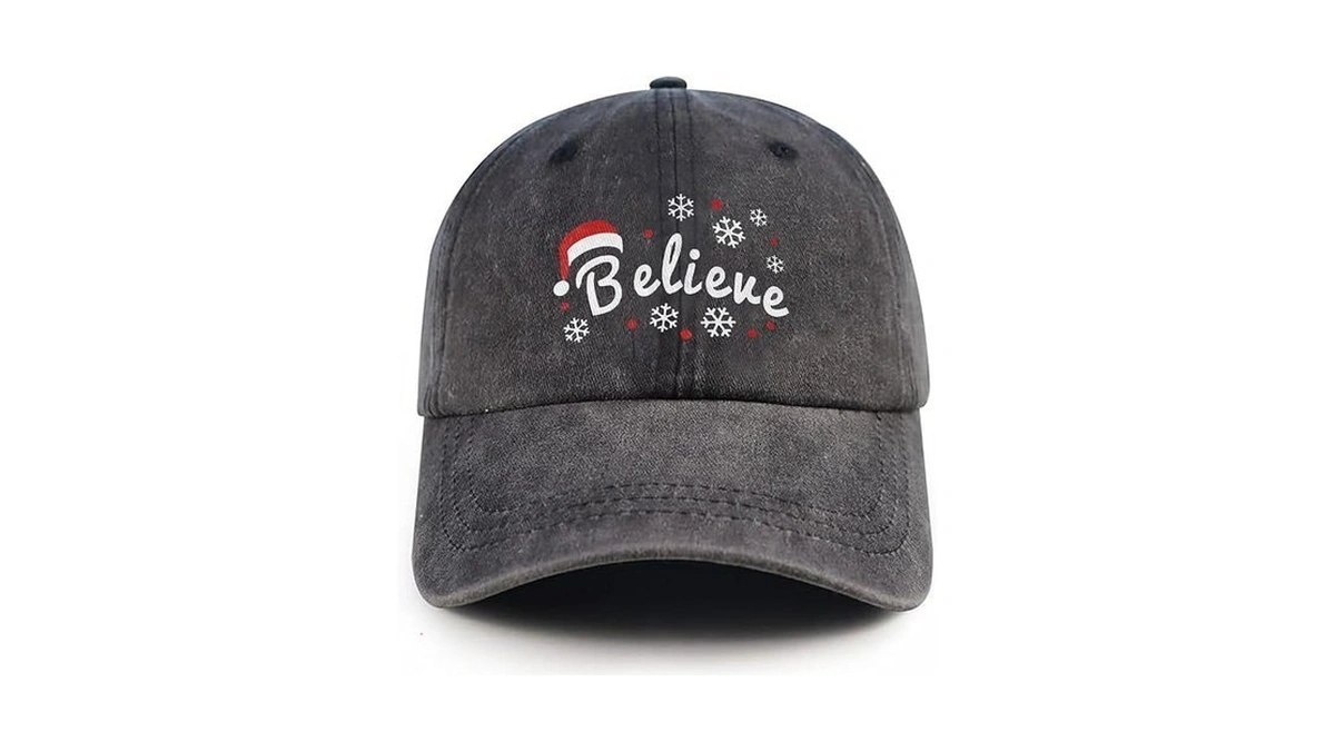 Christmas Baseball Cap Christmas Hat For Men Women Unisex Adult