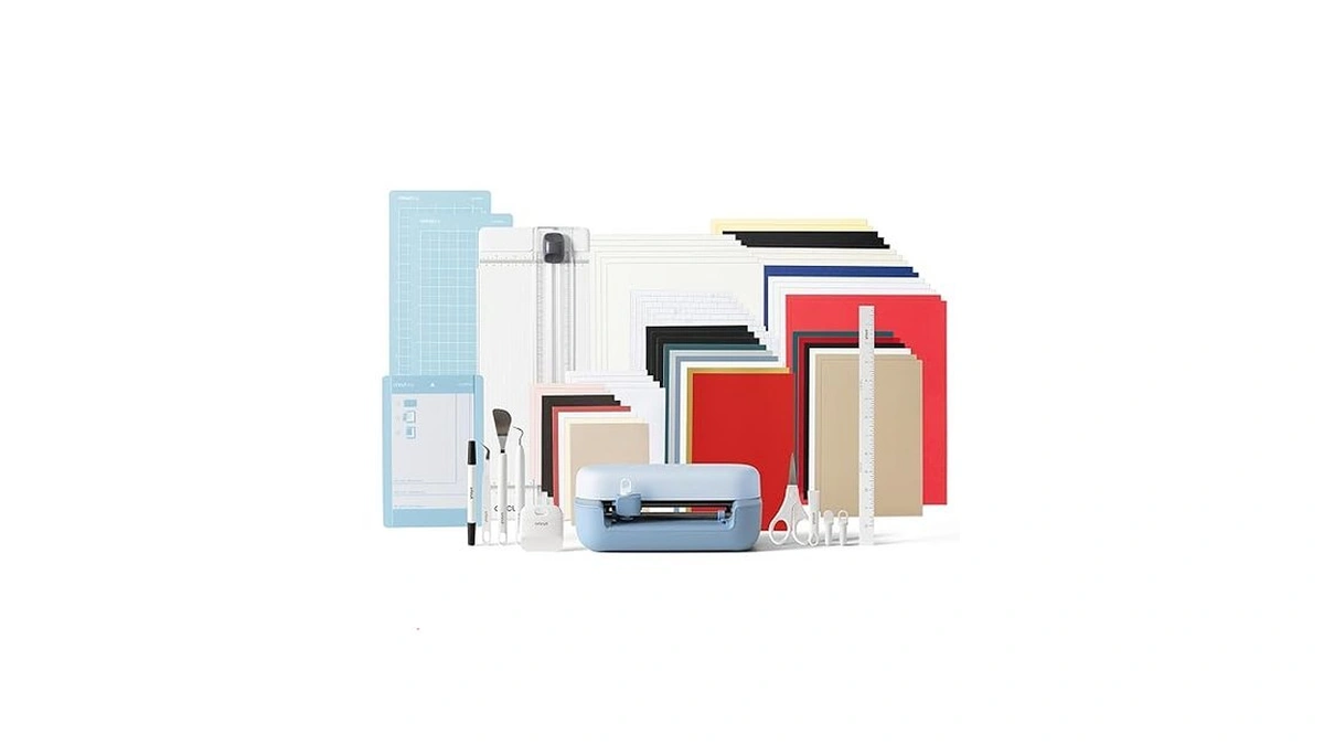 Cricut Joy™ 2 Deluxe Bundle, Blue - Ultra-compact Cutting Machine