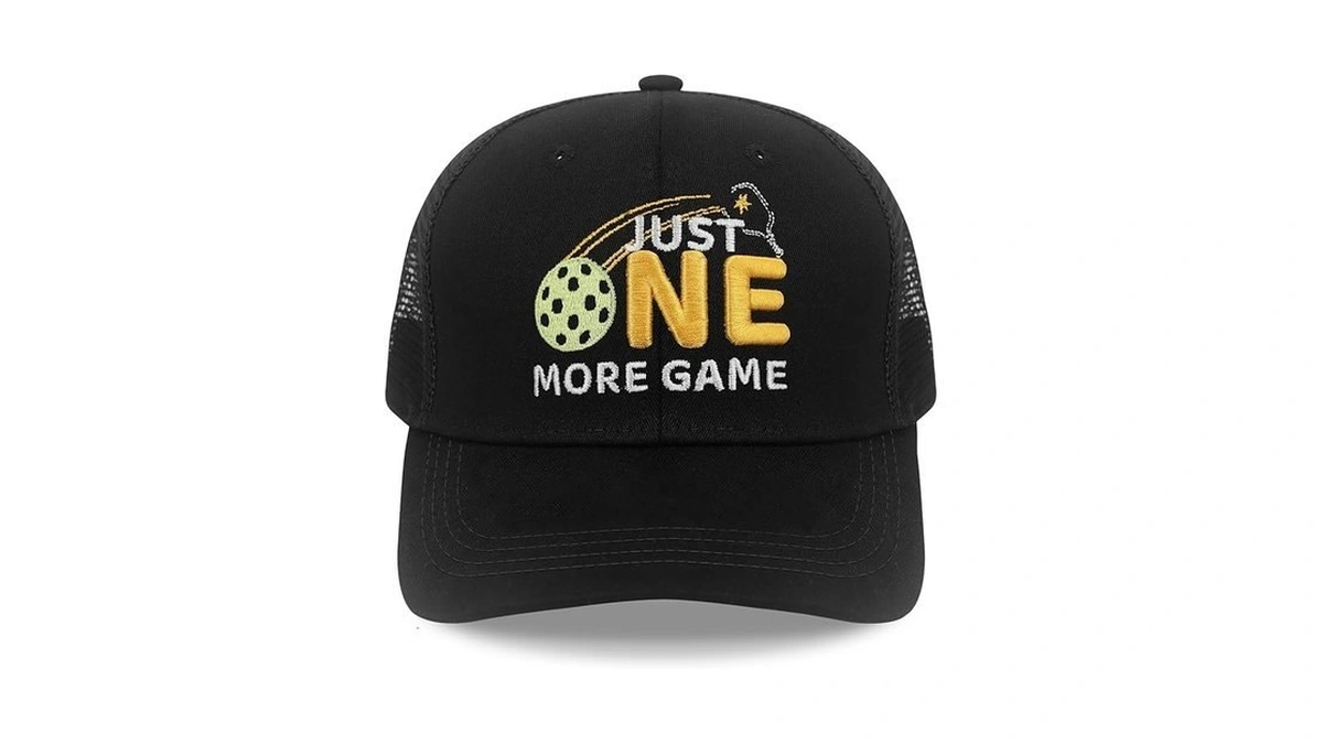 Maidequan Pickleball Hat For Women Men, Adjustable Size Embroidered Baseball