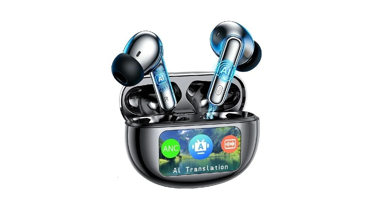 Ai Translation Earbuds Real Time,199 Language Translator Earbuds,bluetooth 6.1 Audifonos