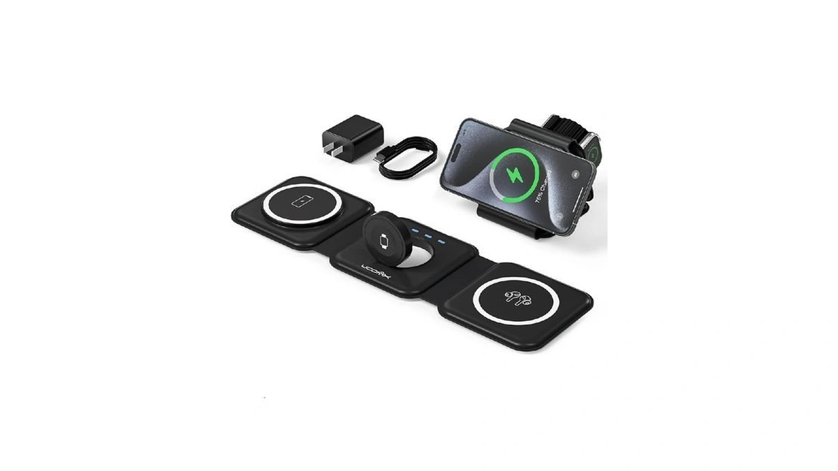 Ucomx 3 In 1 Charging Station For Multple Devices,foldable 3