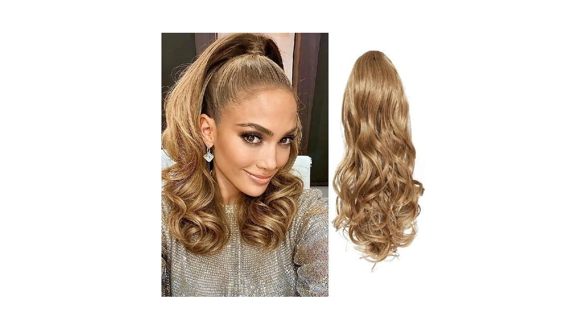 Mychanson Ponytail Extensions Gold Us...