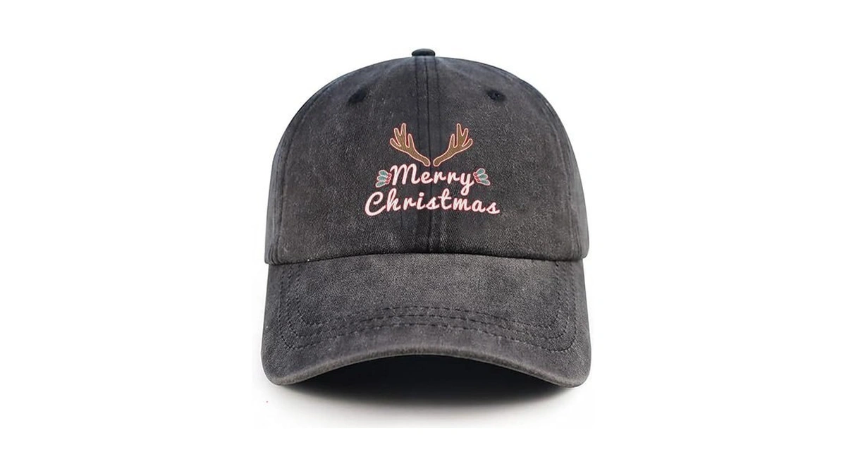 Christmas Baseball Cap Merry Christmas Hat For Women Men Unisex