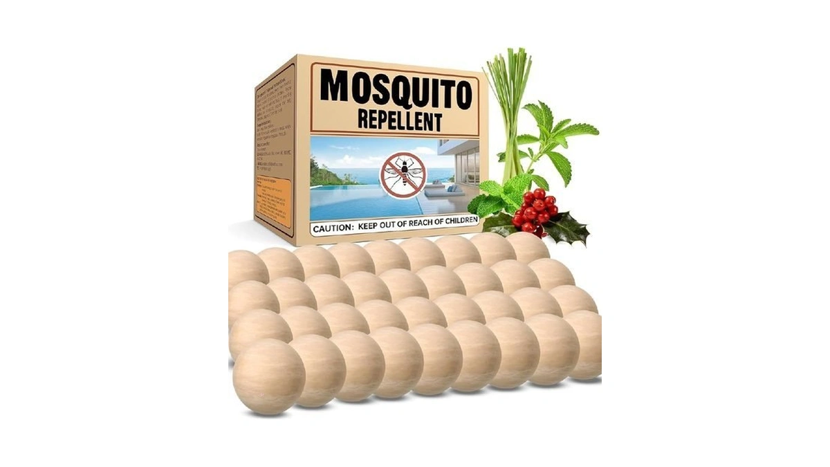 Mosquito Repellent For Patio, Mosquito Repellent 36 Balls For Indoor