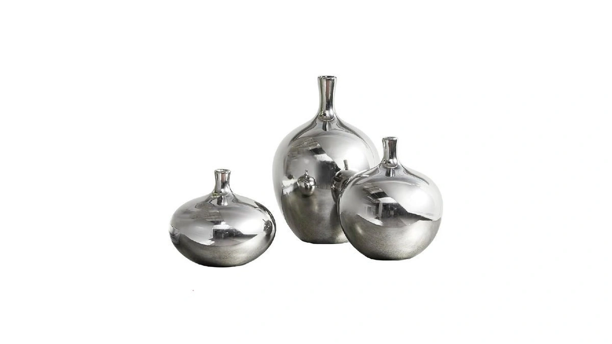 Madison Park Signature Ansen Ceramic Handmade Vase Set Home Décor