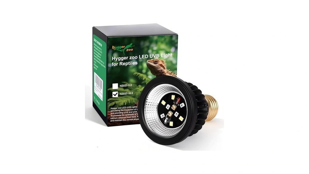 Hygger Zoo Uvb Light Bulb For Reptile 5w10.0 Uvb Uva
