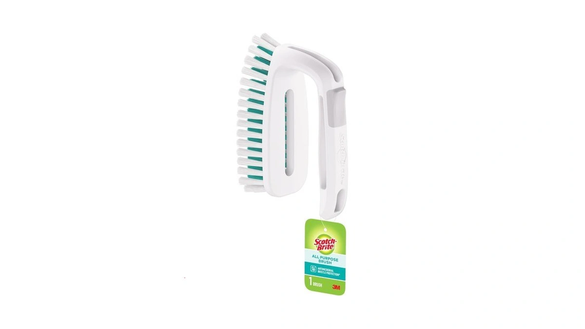Scotch-brite All Purpose Brush – Durable Bristles For Tile Floors,