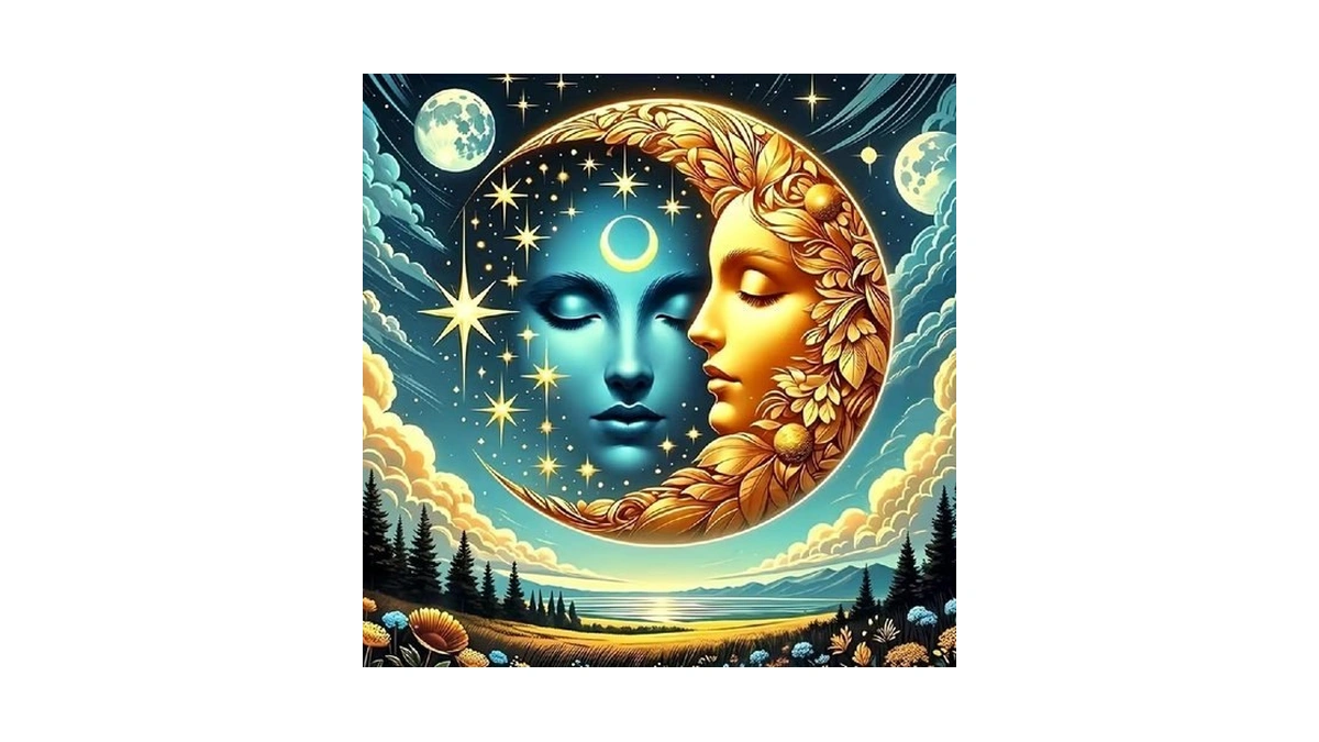 Arttoplus Sun And Moon Diamond Art Kits For Adults- 5d