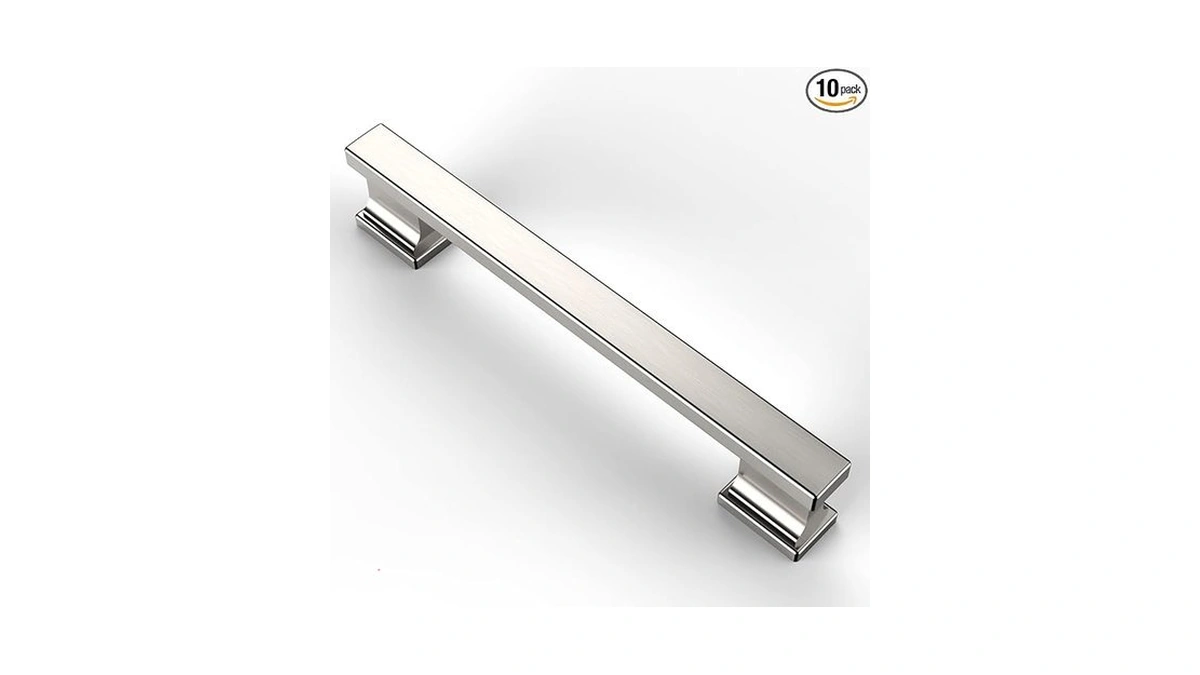 Asidrama 10 Pack 5 Inch(128mm) Brushed Satin Nickel Kitchen Cabinet