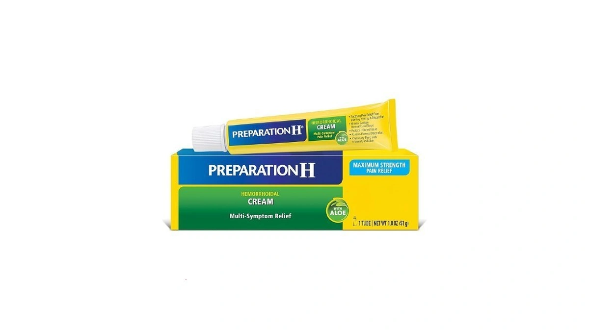 Preparation H Hemorrhoid Cream With Aloe For Multi-symptom Relief -