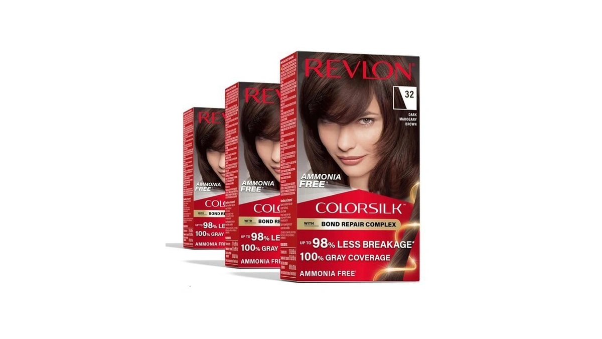 Revlon Colorsilk With Bond Repair Complex, Brown Permanent Hair Color,