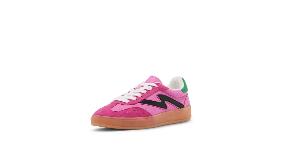 Madden Girl Women's Giia Sneaker, Pink Multi, 8
