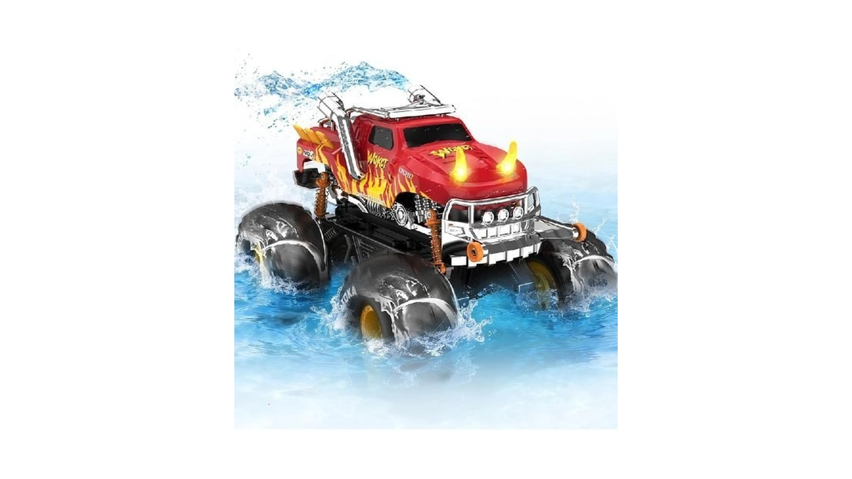 Highmall 1:16 Waterproof Monster Truck Toys Rc Cars Amphibious Remote