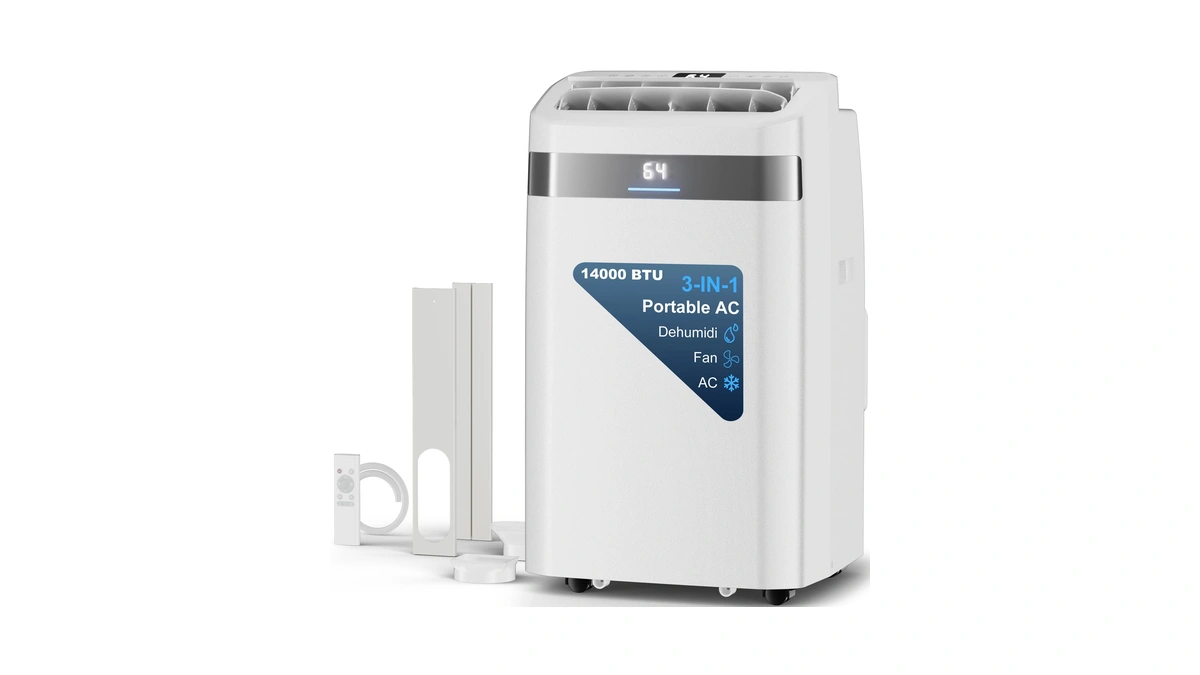 Akires Portable Air Conditioners,14,000 Btu Air Conditioner For Bedroom With