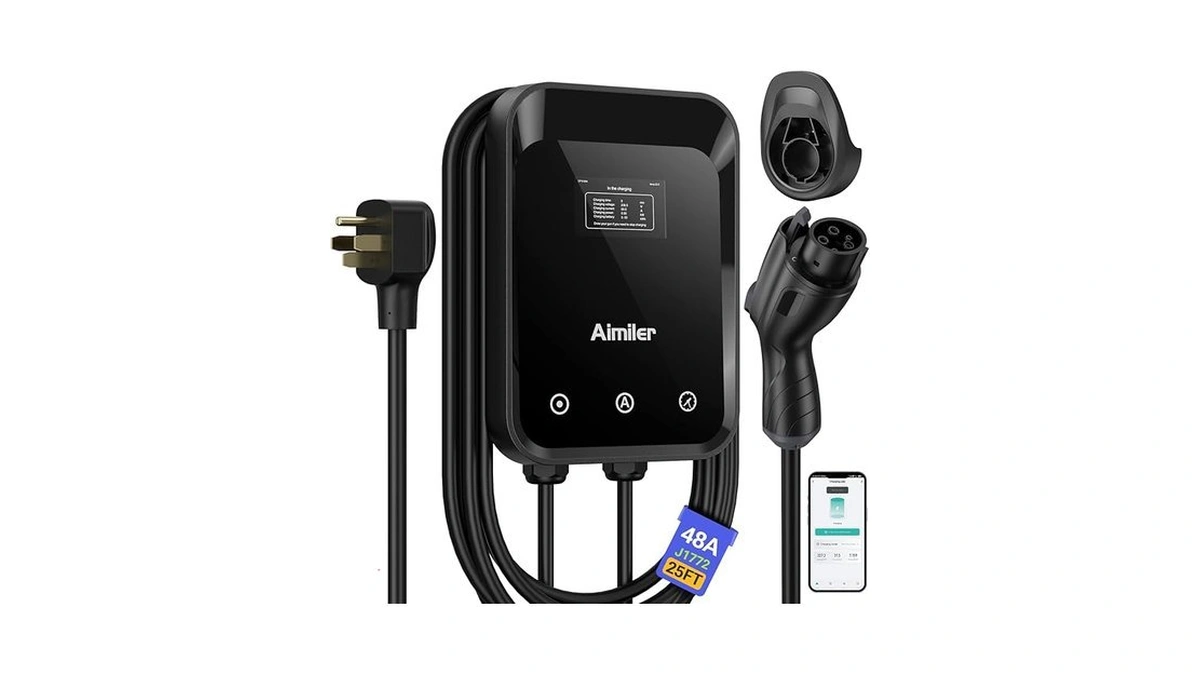 Aimiler Level 2 Ev Charger, 48a/11.5kw, Etl Certified Electric Vehicle