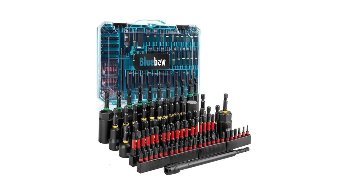80psc Magnetic Impact Nut Driver Set - Metric & Sae