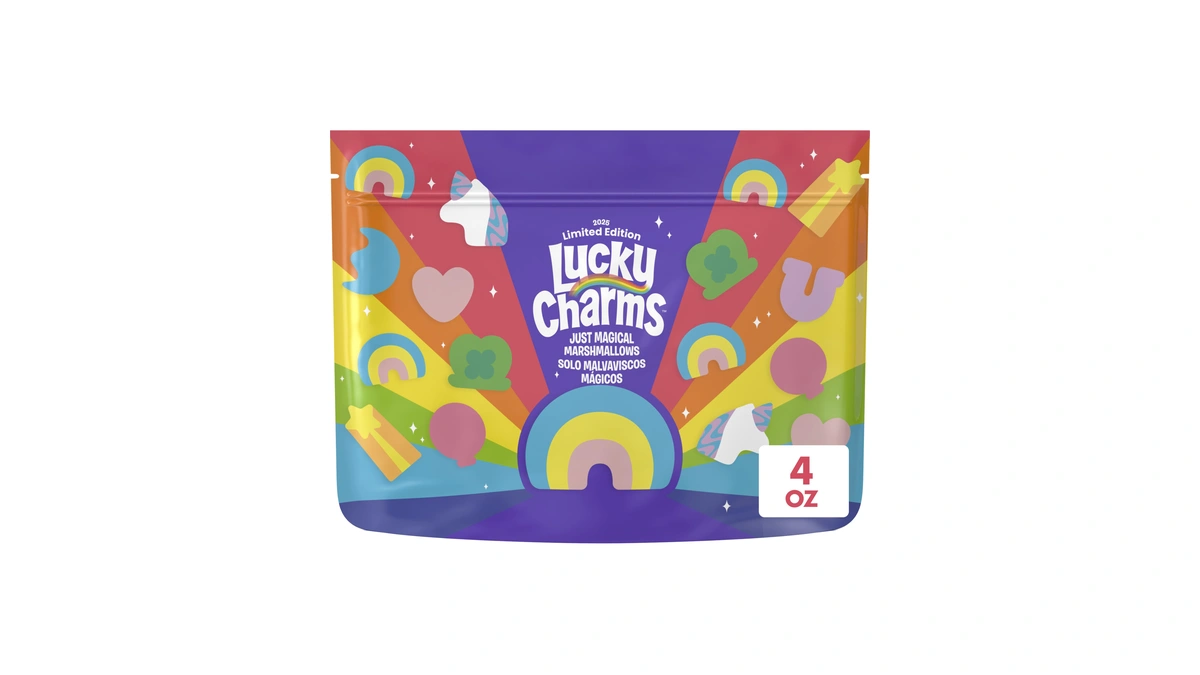 Lucky Charms Just Magical Marshmallows, Limited Edition Snacks, Dessert Ingredient