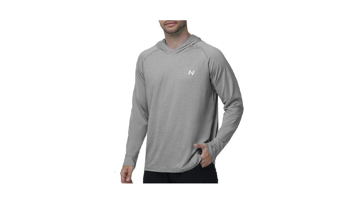 Isnowood Men's Sun Protection Fishing Shirts, Upf 50+ Long Sleeve