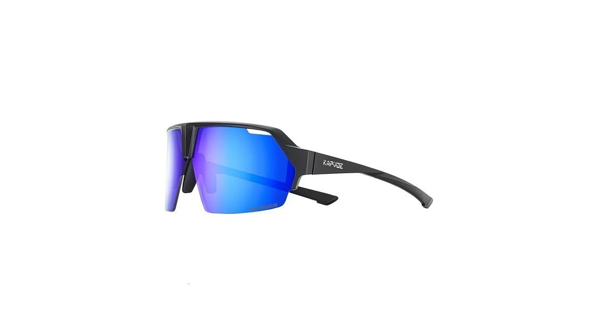 Kapvoe Polarized Cycling Sunglasses Sports Glasses With 2 Interchangeable Lenses