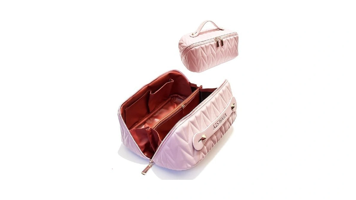 Reg Vidibesty Travel Makeup Bags Pink