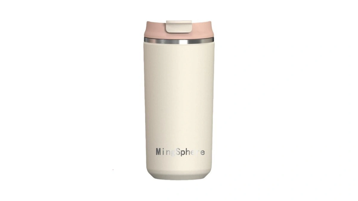 Mingsphere Travel Coffee Mug With Lid, 12 Oz Insulated Tumbler,
